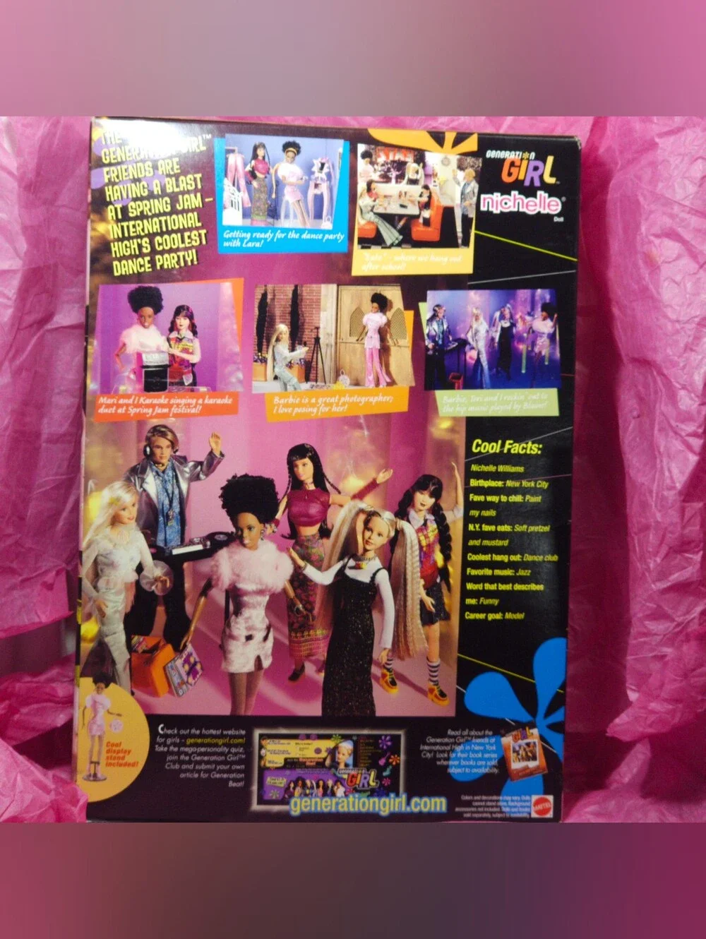 NIB Vintage 1999 Barbie Generation Girl 